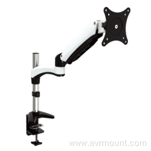 Gas strut desktop monitor mount